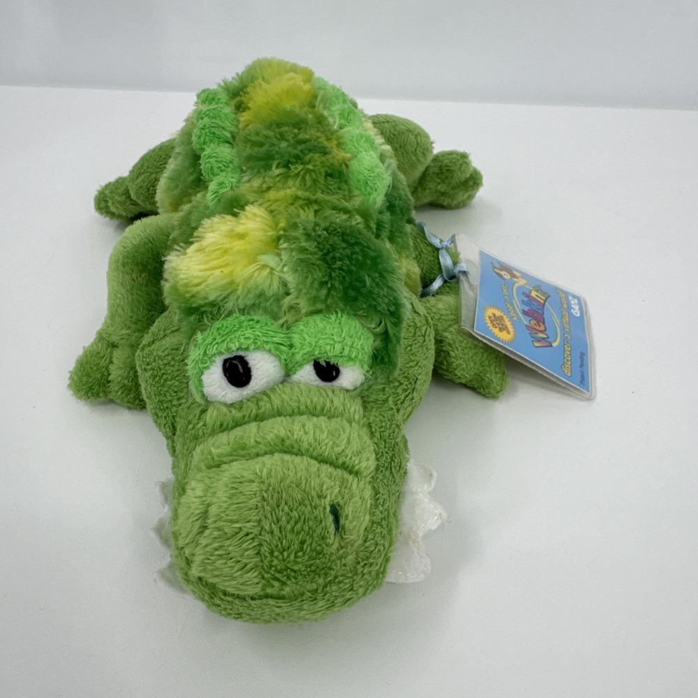 Webkinz Crocodile with Sealed Unused Code! Online Fun & Games
